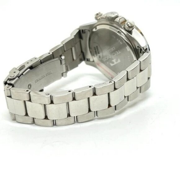 TECHNOS T9349TB Solar-powered chronograph Wristwatch SS Silver main image 14